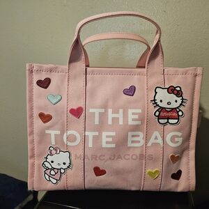 SOLD-Marc Jacobs Customized Hello Kitty Tote Bag- Medium w/ Dust Bag NWT